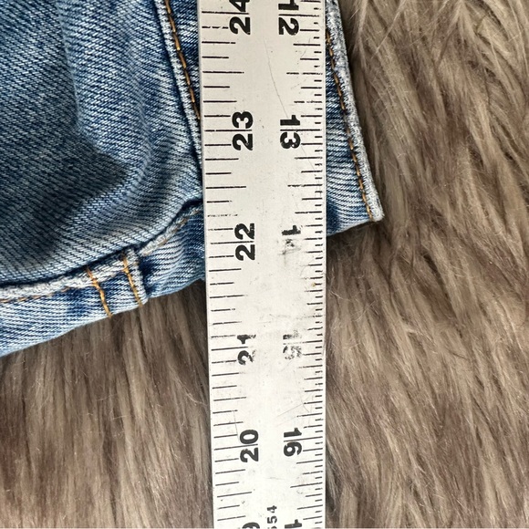 Forever 21 - distressed Button Fly - high rise Short Shorts! - Sz 27 -good cond - Picture 10 of 10